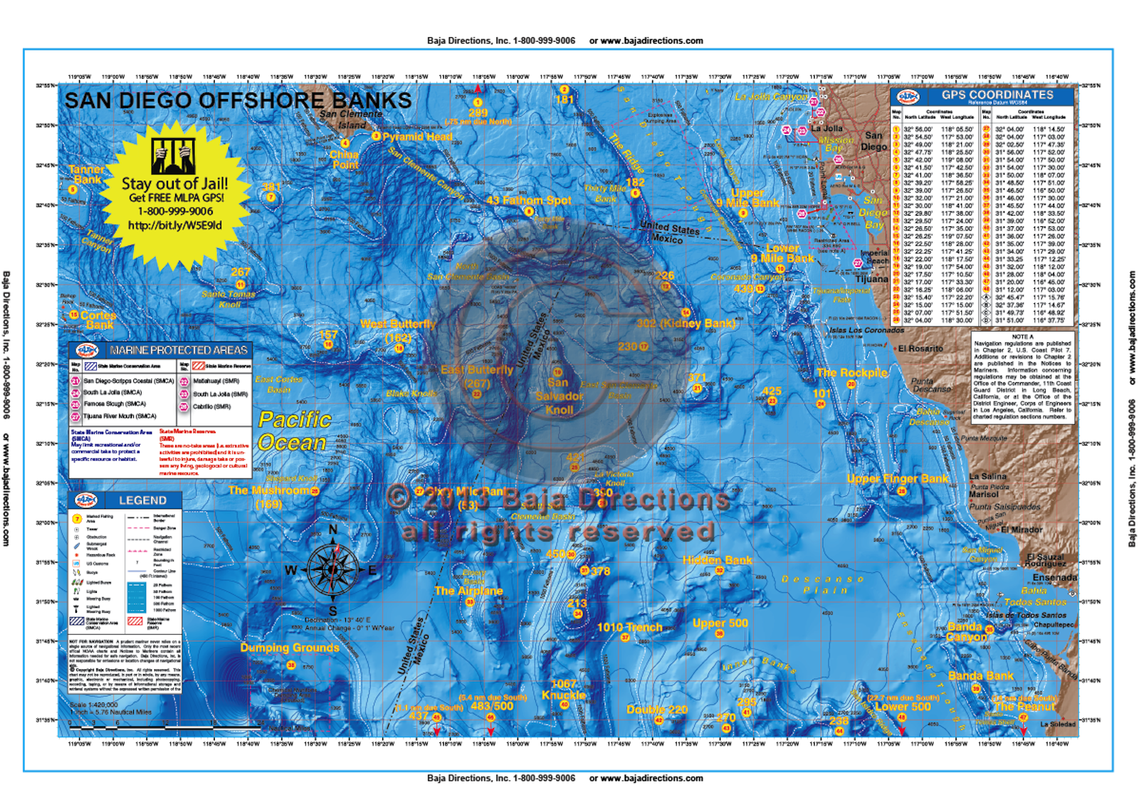 Socal Fishing Charts